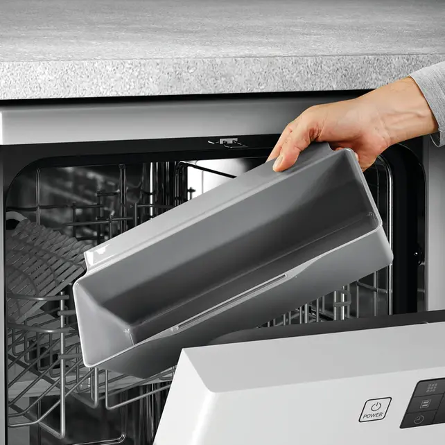 Metaltex Poubelle de Collecte pour Déchets de Cuisine, Gris - 35x16x13 cm