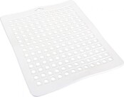 Metaltex Grootsteen Zeil - 31.5 X 27cm - Rubber Wit