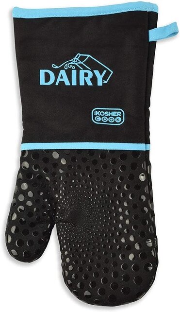 The Kosher Cook Oven Glove Cotton and Silicone Oven Mitts