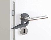 WENKO Butée de porte et Butée de fenêtre Multi-STOP® Anthracite - 11,8 x 7,7 x 2,5 cm