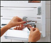 Leifheit 25703 Parat Porte-rouleau pour 3 rouleaux