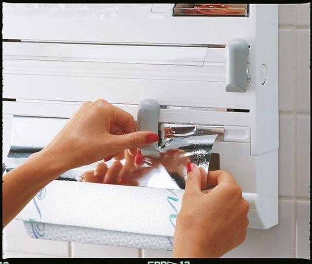 Leifheit 25703 Parat Porte-rouleau pour 3 rouleaux