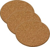 Dessous de Verre Cosy & Trendy - Ø 20 cm - Lot de 3