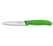 Victorinox Küchen-Schälmesser mit Wellenschliff – Spitze – 10 cm