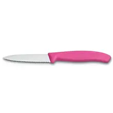 Küchen-Gemüsemesser mit Wellenschliff – Spitze – 8 cm