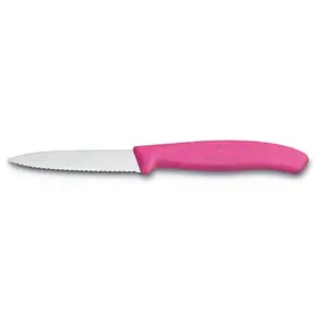Kitchen Paring Knife Serrated - Point Edge - 8 cm