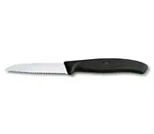 Victorinox Kitchen Paring Knife Serrated with Ultra-Sharp Blade - Point Edge - 8 cm