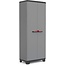 Keter Keter Stilo Hoge Kast - 3 planken - 68x39x173 cm - Donkergrijs/zwart