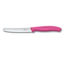 Victorinox Swiss Classic Tomaten- en Tafelmes - Gekarteld - Ronde Rand - 11 cm