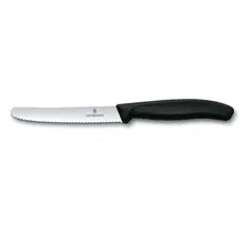 Victorinox Swiss Classic Tomaten- en Tafelmes - Gekarteld - Ronde Rand - 11 cm