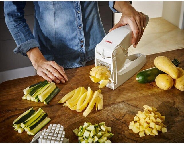 Leifheit Chips Cutter - Plastic - White