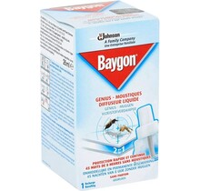 Baygon Genius Anti-Mug Vloeibare Navullingen - 45 nachten - 26 ml