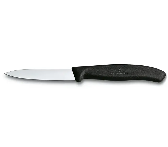 Victorinox Kitchen Knife Pointed Tip, Straight Edge - 8cm