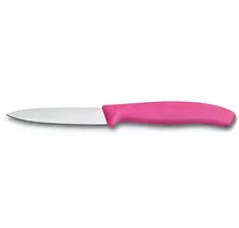 Couteau de cuisine Victorinox pointe pointue, bord droit - 8 cm