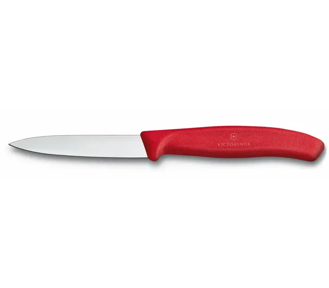 Victorinox Kitchen Knife Pointed Tip, Straight Edge - 8cm