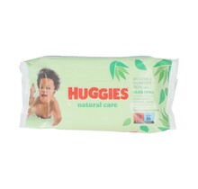 Huggies Natural Care Babydoekjes met Aloë Vera, Hypoallergeen, 56 doekjes