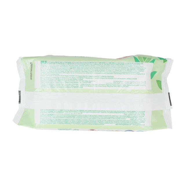 Lingettes pour bébé Huggies Natural Care à l'aloe vera, hypoallergéniques, 56 lingettes