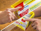 Jet-Cut, zuschneidbare Frischhaltefolie, Gastronomie 30 cm x 300 m, PVC transparent, 1 Stück