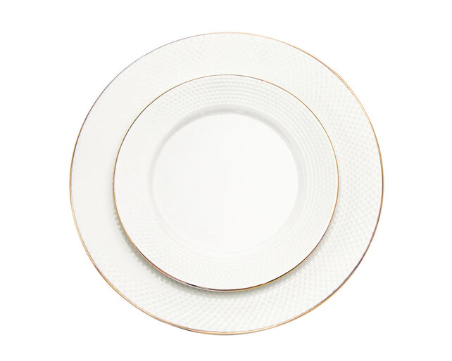 Godinger Gatherings Service de table Pique Gold 18 pièces