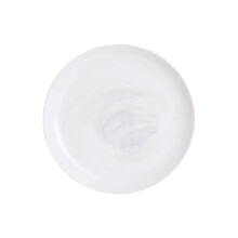 Grote Borden Ø 25cm - 6 St - Wit marmer