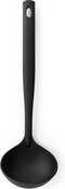 Brabantia Black Line Soup Spoon, non-stick