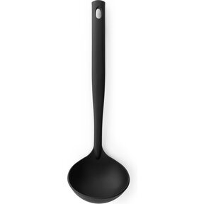 Brabantia Black Line Soup Spoon, non-stick