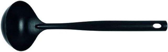 Brabantia Black Line Soup Spoon, non-stick