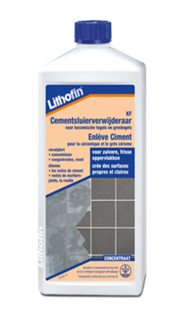Lithofin KF Cement Residue Remover Tiles