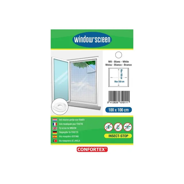 Fly Net 1M² White  - 100x100 cm