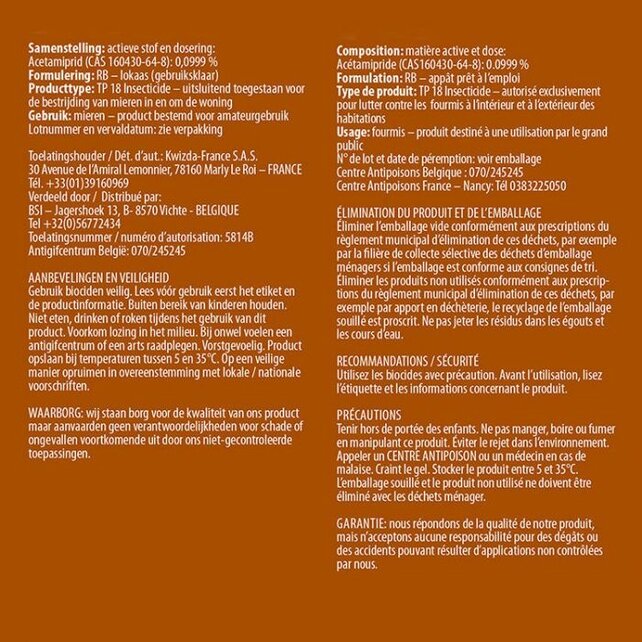 BSi 12 Ameisenköderboxen – 4er-Set