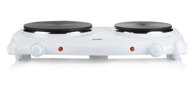 Plaque de cuisson Domo Plaque de cuisson électrique 2 feux