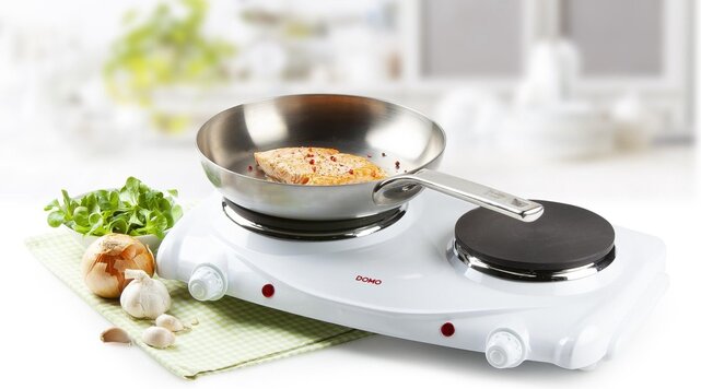 Domo Cooking Plate 2-burner Electric Hob