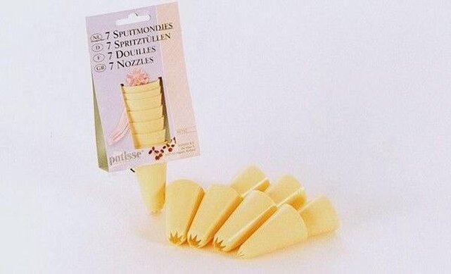 Patisse Nozzle Plastic - 7 Pieces