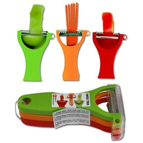Set of 3 peelers - SWISS Trio