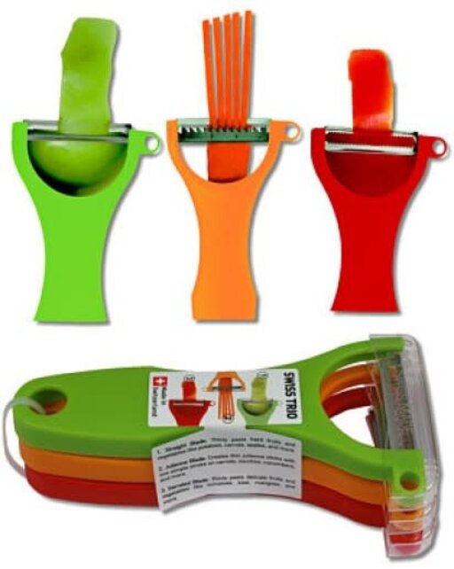 Kisag - Set of 3 peelers - SWISS Trio