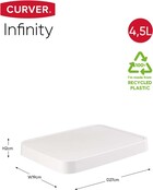 Curver Infinity Lid S (4.5 l) - White