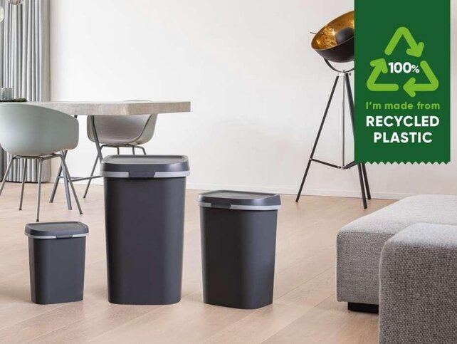 Curver Mistral Flachbehälter – 50 l – Anthrazit