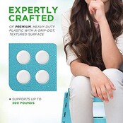 Splendole Kinder Klapstoel Opstapkrukje Lichtgewicht Plooibaar - 28 x 20 cm