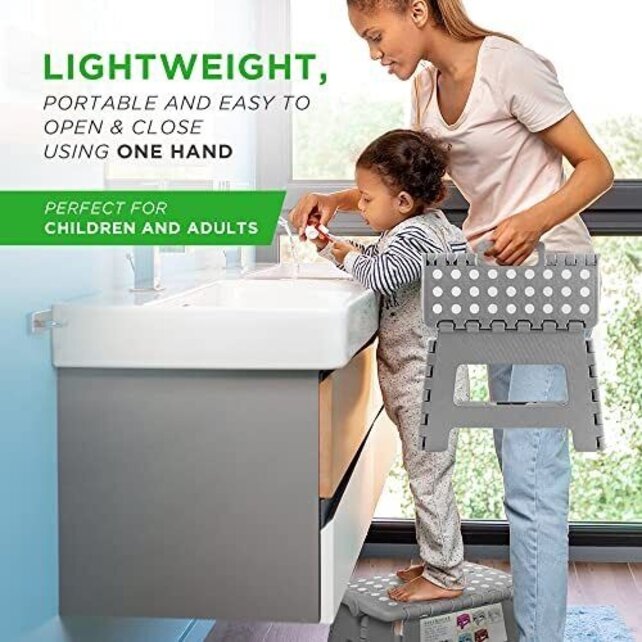 Splendole Lightweight Portable Step Stool - 28 x 20 cm