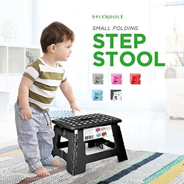 Splendole Lightweight Portable Step Stool - 28 x 20 cm