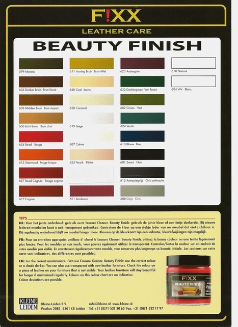 Fixx Lederen Crème -  Beauty Finish