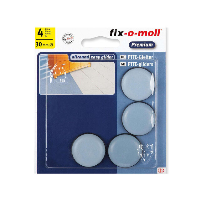 Fix-o-moll 30mm Glides 4 pcs