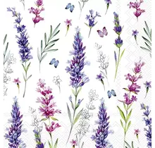 IHR Napkins 33x33 cm - LISA white