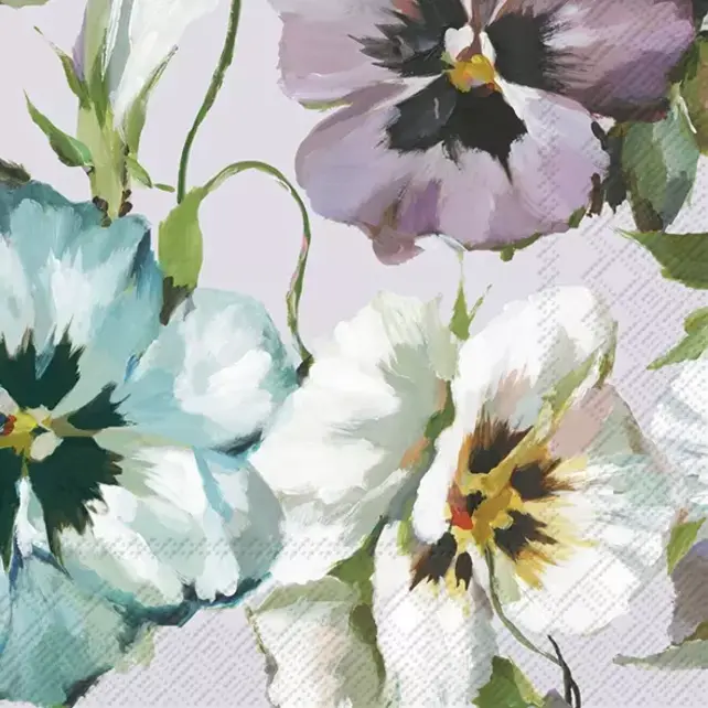 IHR Servetten 33x33 cm - MARTHA light lilac