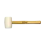 pgb Rubber Hammer Hickory Steel 672g - White
