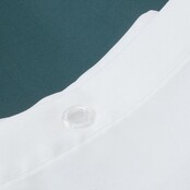 Sealskin Blend Duschvorhang 180x200 cm - Polyester - Grün / Weißm