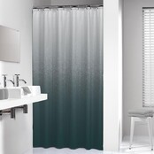 Rideau de Douche Sealskin Blend 180x200 cm - Polyester - Vert / Blanc