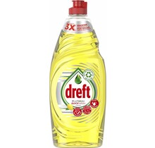 Dreft Platinum Quickwash Dishwashing Liquid Lemon 625 ml