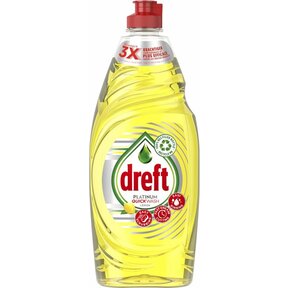 Dreft Platinum Dishwashing Liquid Lemon 625ml