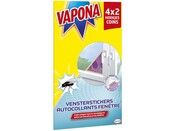 Autocollants de fenêtre anti-mouches Vapona 8 (4x2)